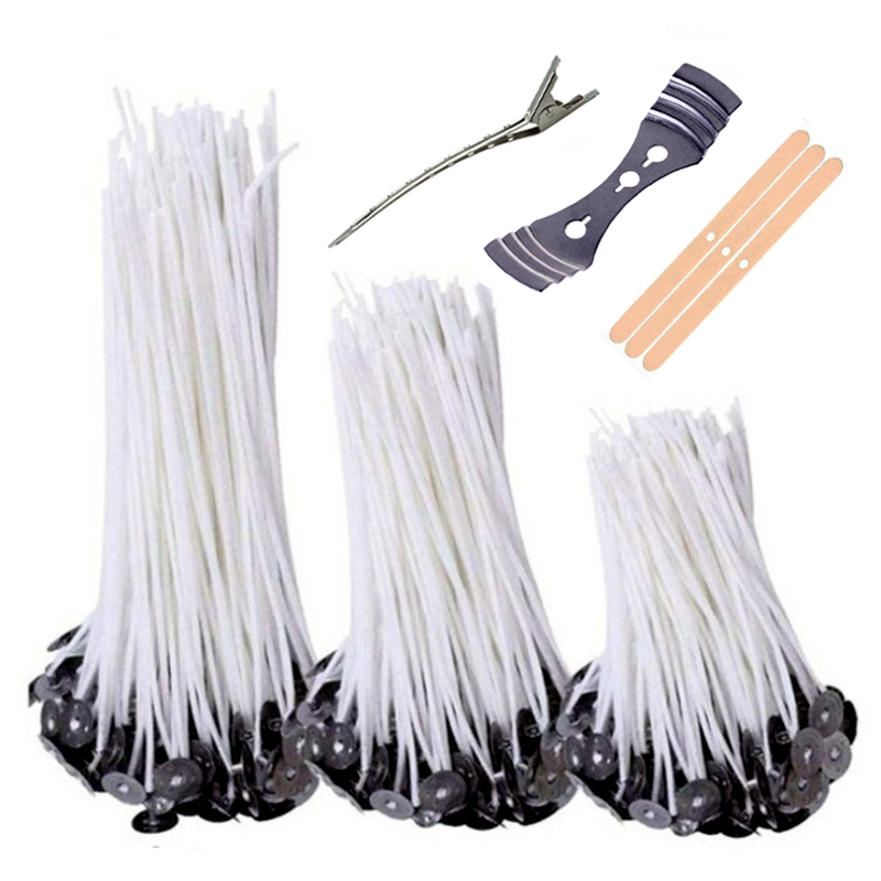 Candle Supplies Kit - 103 قطعة مجموعة فتائل شمعة القطن