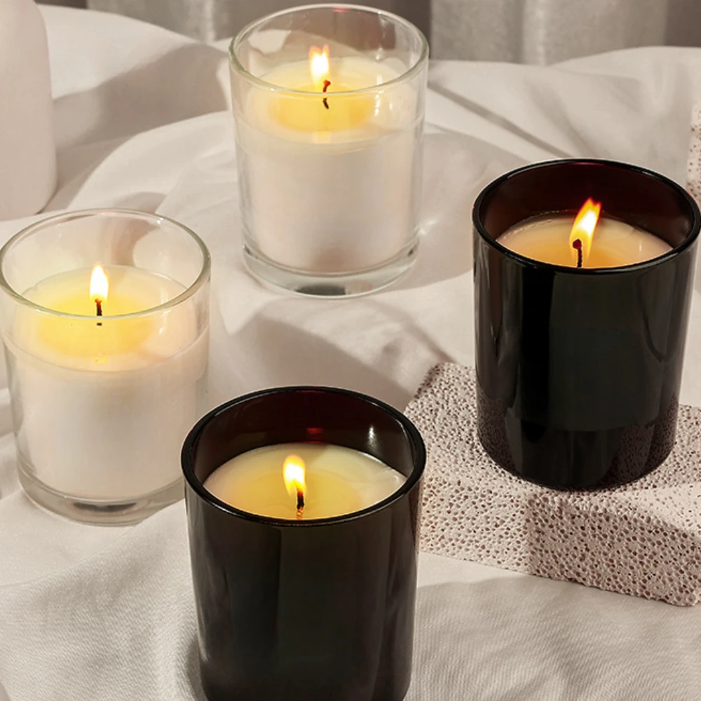 Luxury Candle Supplies Usa - جرة شمع زجاجية فاخرة حوامل شموع