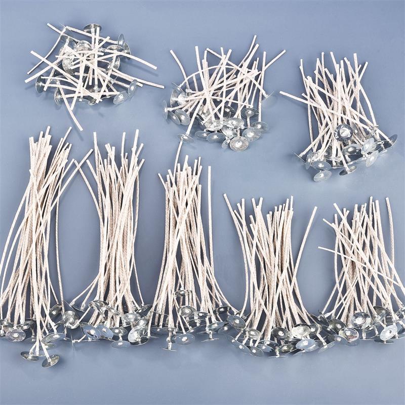 30 قطعة شمعة الفتائل منخفضة ال - مراجعة Candle Supplies Tins وسعره