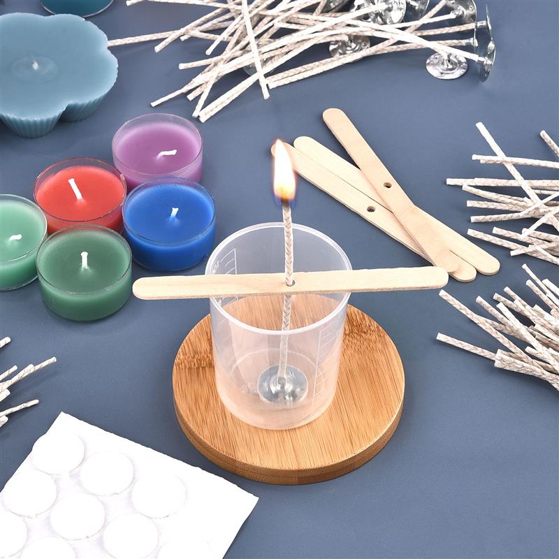 30 قطعة شمعة الفتائل منخفضة ال - مراجعة Candle Supplies Tins وسعره