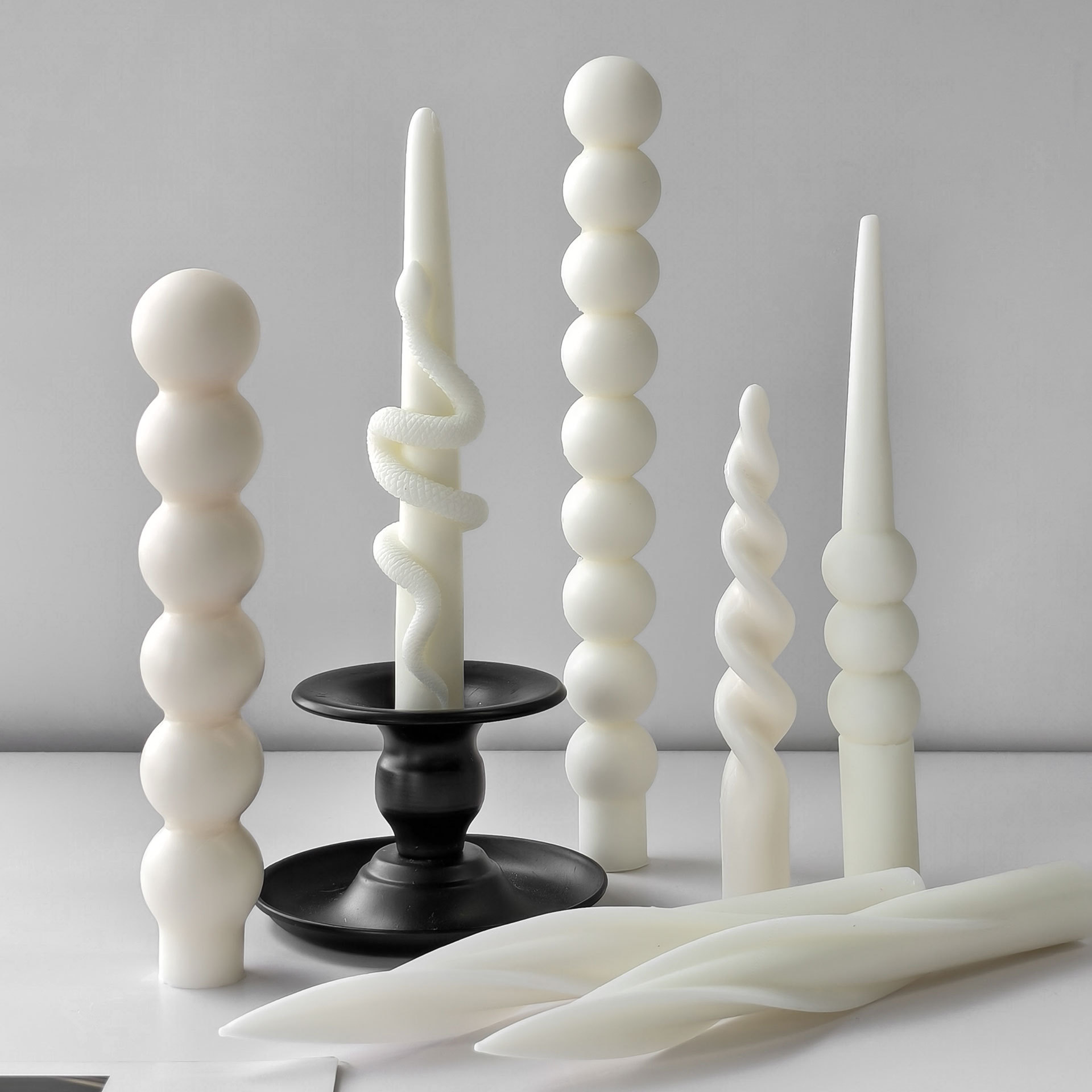 قالب شمع قضيب طويل هندسي مصنوع - مراجعة Candle Supplies Shop وسعره