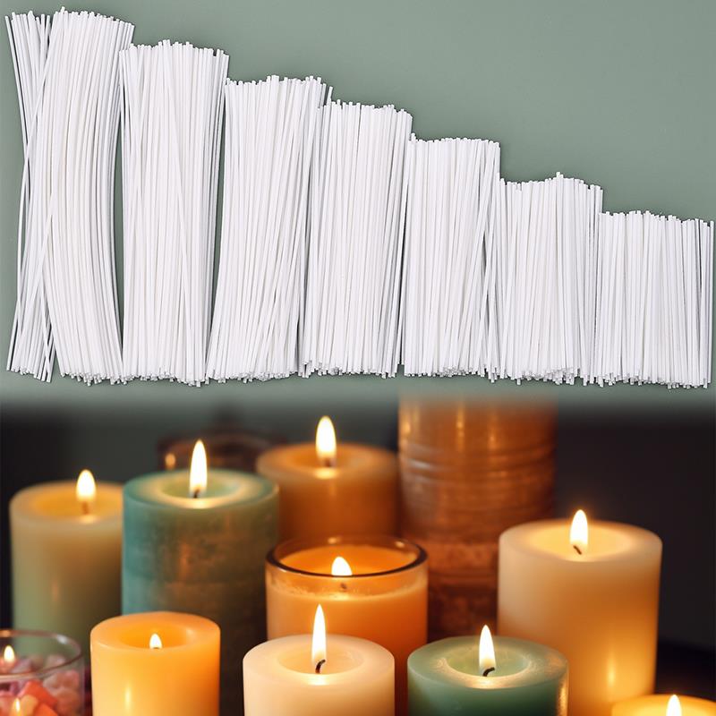 50/100 قطعة القطن الشمع شمعة ا - مراجعة Candle Supplies Kit وسعره