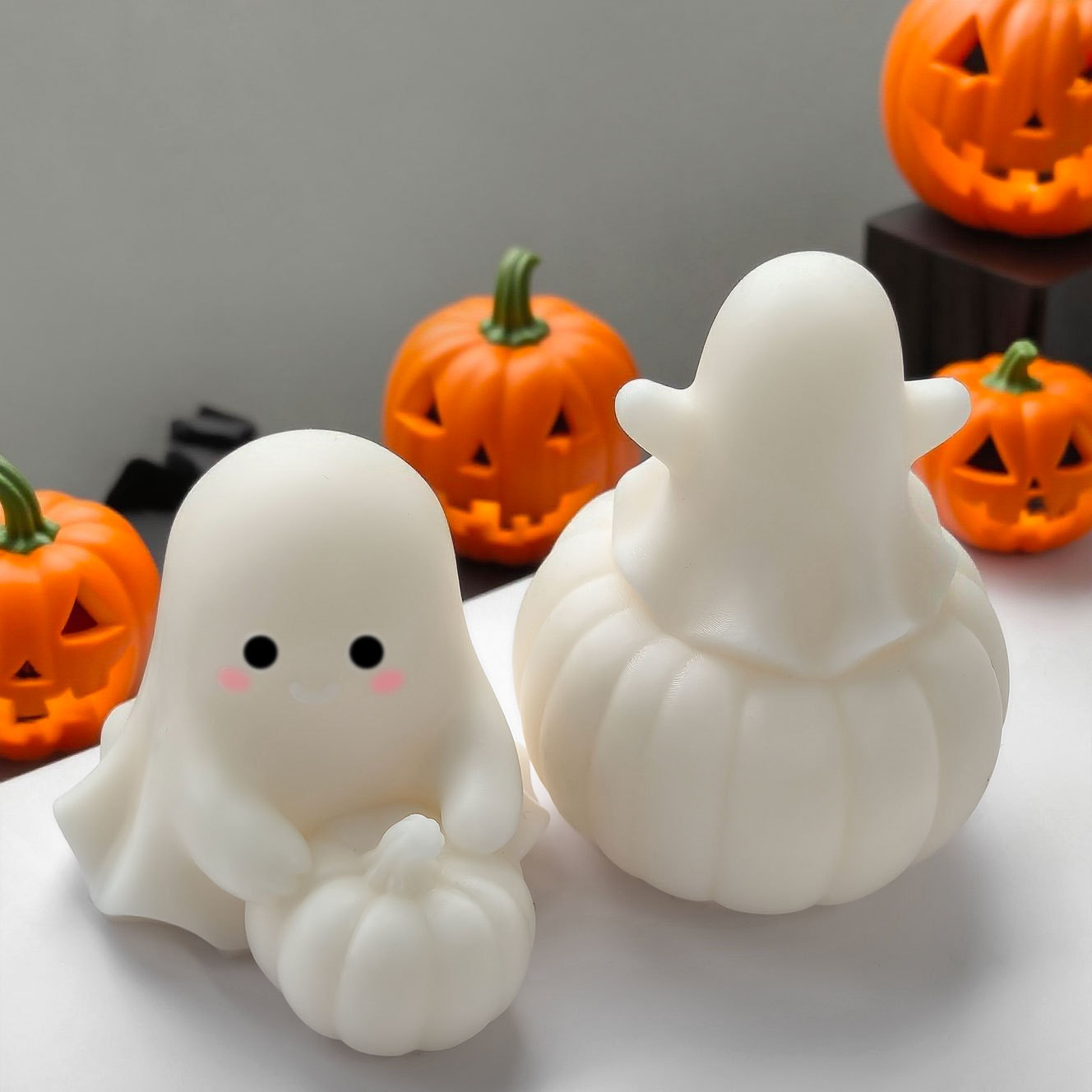 هالوين شبح اليقطين قالب من الس - مراجعة Candle Supplies Shop وسعره