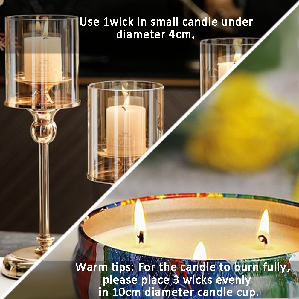 55 قطعة شمعة زهرة الفتيل الخشب - مراجعة Candle Supplies Kit وسعره
