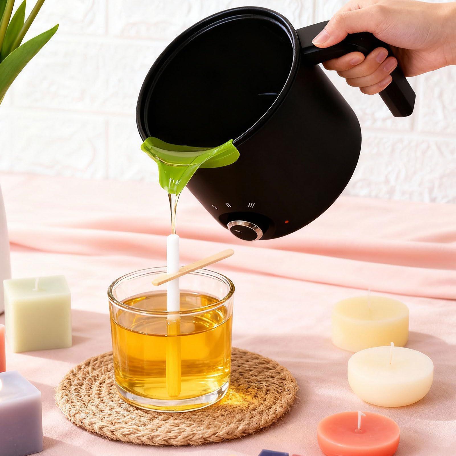 وعاء كهربائي لصهر شمع الشموع س - مراجعة Candle Supplies Tins وسعره
